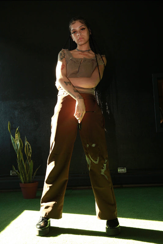 brown fairy pants